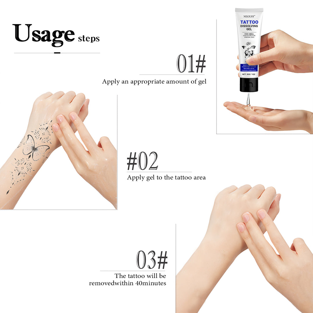 💖Limited time discount sale🚀 - Negusy™ Tattoo Dissolving Gel