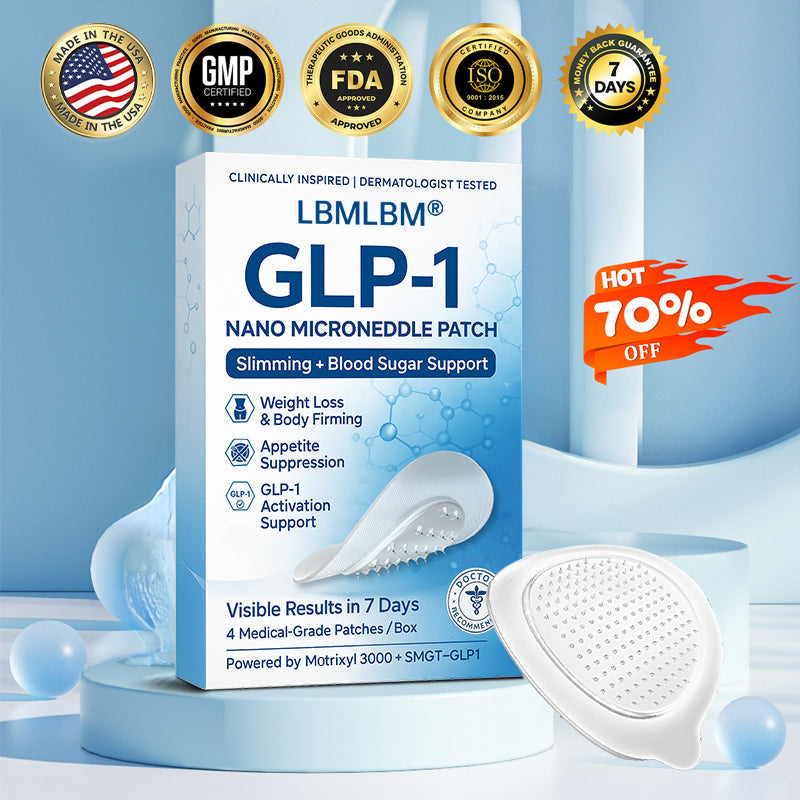 🔥Official Store | LBMLBM® SMGT-GLP-1 Nano Microneedle Patch with Collagen & Motrixyl 3000 | Targeting Obesity, Cardiovascular Disease, Diabetes, Sleep Apnea, Joint Issues & More