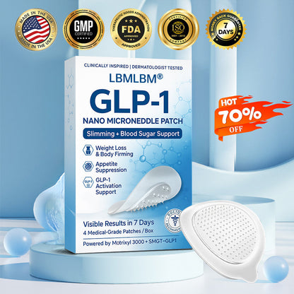 🔥Official Store | LBMLBM® SMGT-GLP-1 Nano Microneedle Patch with Collagen & Motrixyl 3000 | Targeting Obesity, Cardiovascular Disease, Diabetes, Sleep Apnea, Joint Issues & More