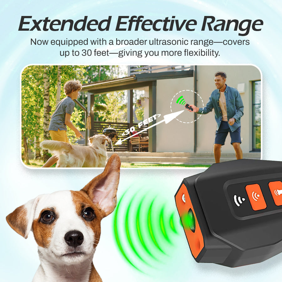 2025 Furfriends™ Next-Gen Ultrasonic Bark Controller