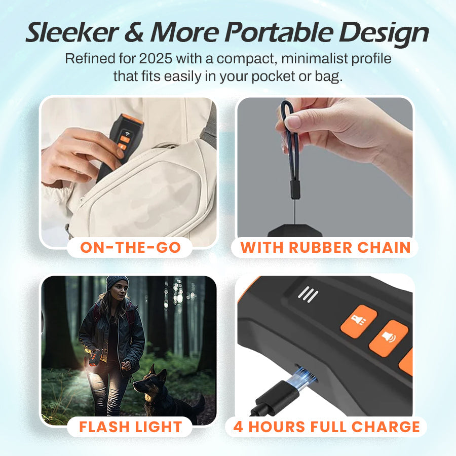 2025 Furfriends™ Next-Gen Ultrasonic Bark Controller