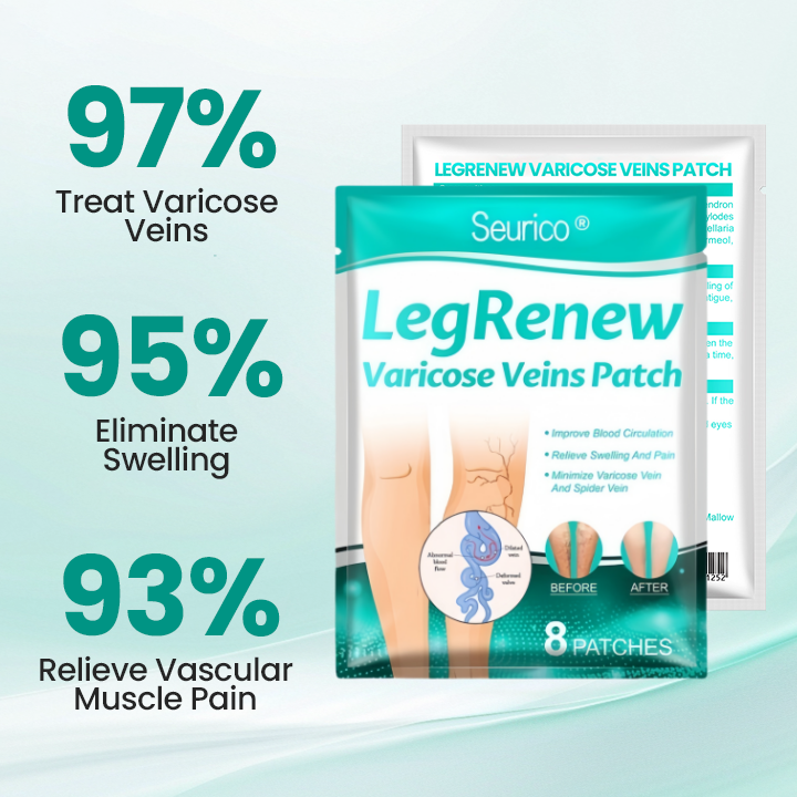 Seurico™ VeinRevive Leg Varicosity Treatment Patch