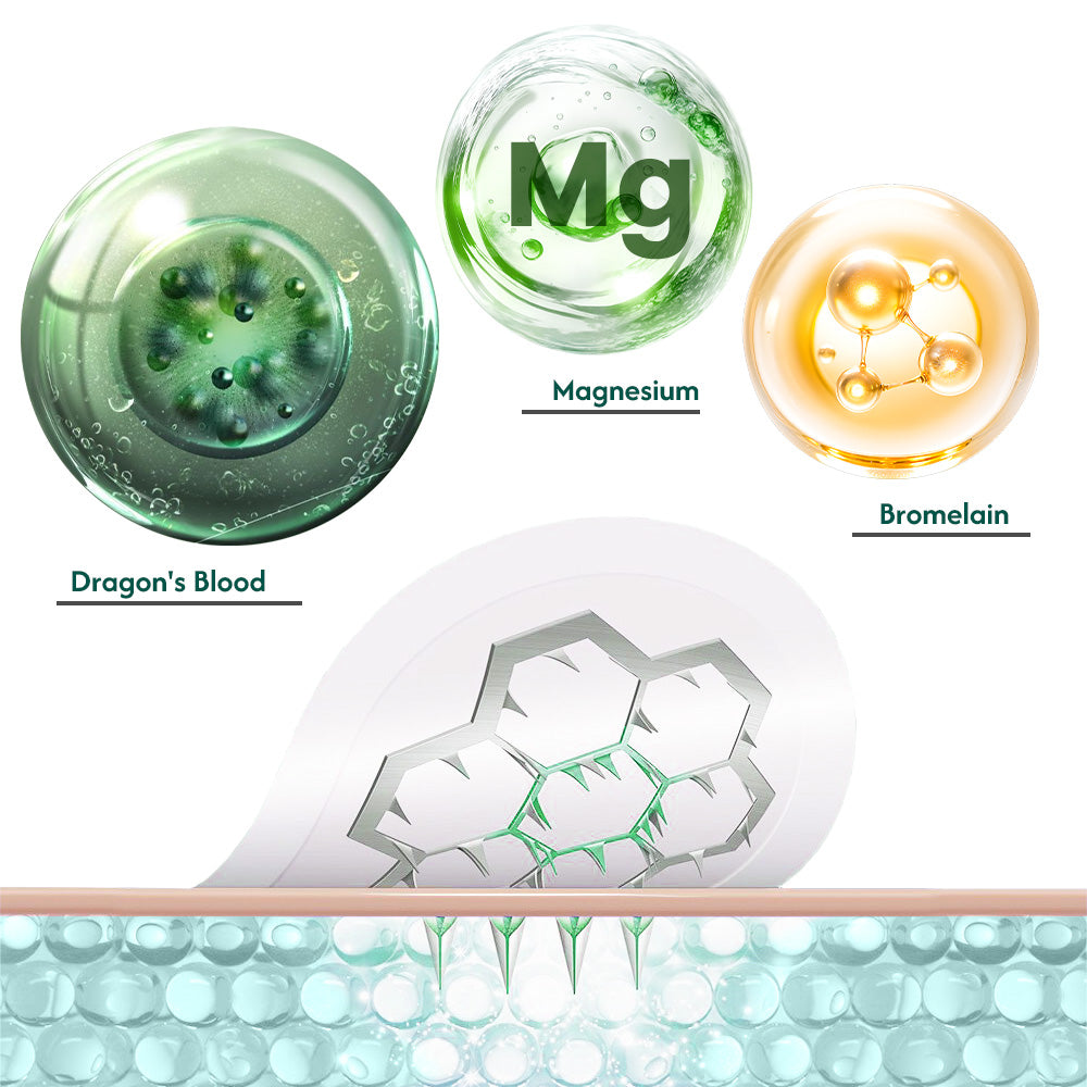 Seurico™ Magnesium MicroPin Target & Clear Wart Removal Patch