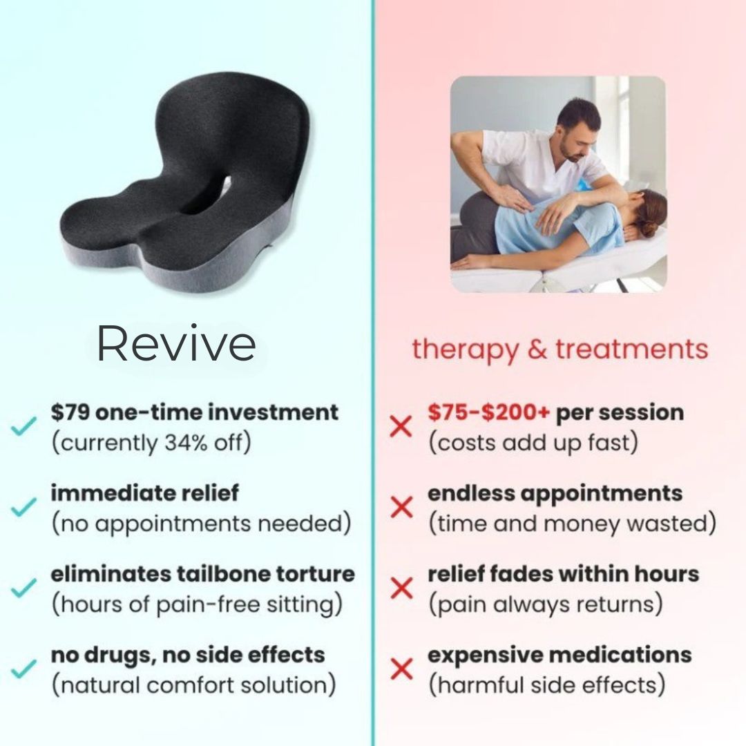 Odeiun™ Seat Cushion — Perfect Posture, All-Day Comfort, No More Numb Legs