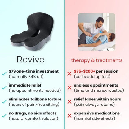 Odeiun™ Seat Cushion — Perfect Posture, All-Day Comfort, No More Numb Legs