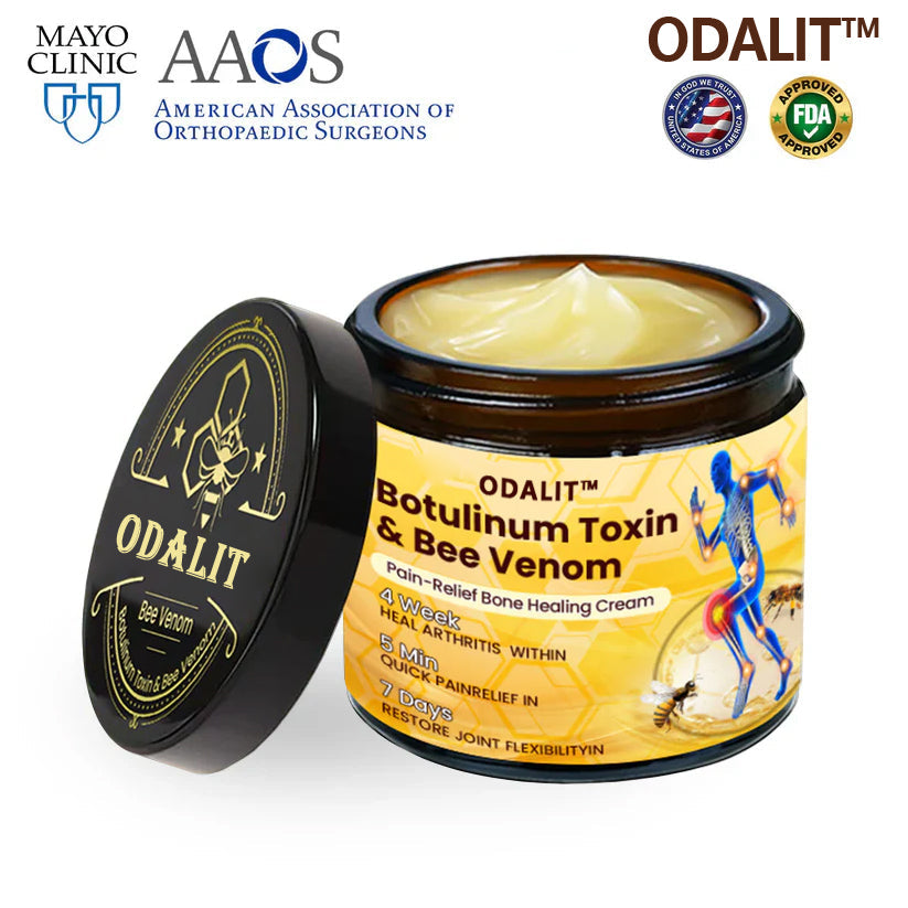 🎁Flash Sale - ODALIT™ Botulinum Toxin & Bee Venom Pain-Relief Bone Healing Cream)