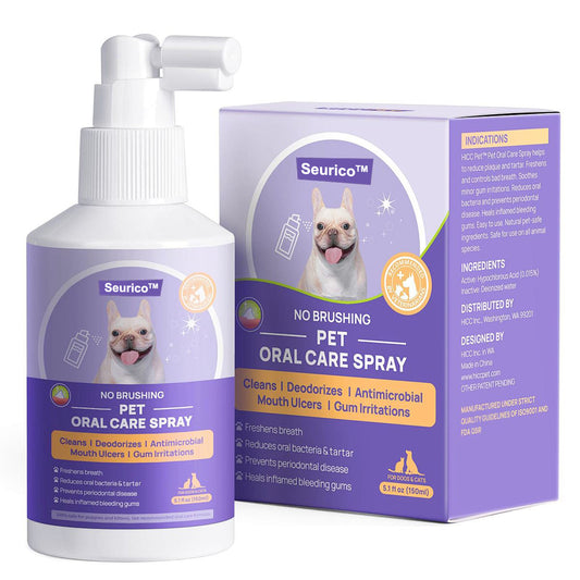 🔥Seurico™ Teeth Cleaning Spray with Oral Probiotics for Dogs & Cats