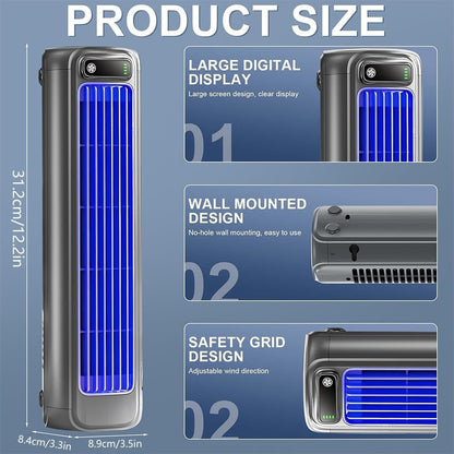 🧊 Wireless Cooling AC – Instant Chill in 30 Seconds, Stay Cool All Summer!