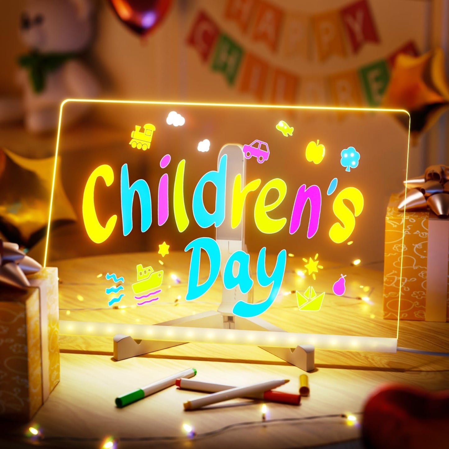 Creative LED Drawing Board for Kids - Mess-Free Fun ✨