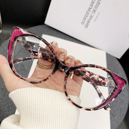 Retro Cat Eye Glasses - Anti Blue Light