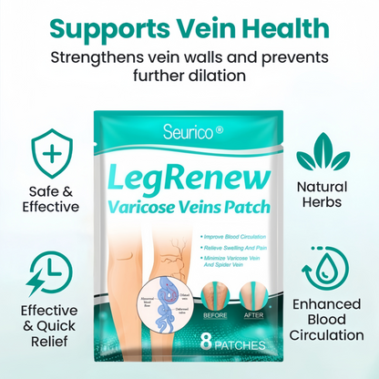 Seurico™ VeinRevive Leg Varicosity Treatment Patch