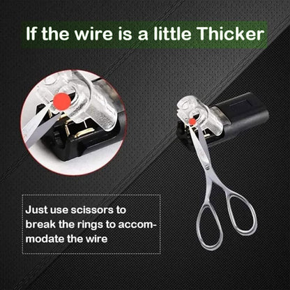 🔥Final 3 Hours: 60% OFF - 🔌2-Pin Solderless Wire Connector – Compact Plug for LED Strips & 18–22 AWG Cables