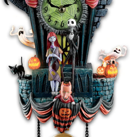 🎃 HallowClock - Halloween Wall Clock ⏰ Nightmare Before Christmas Collectible 👻