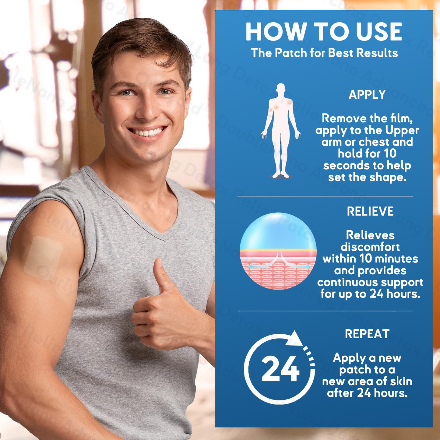 👑👑👑👑Official Store: ODEIUN™ DoubleNano Advanced Lung Detox Relief Patch