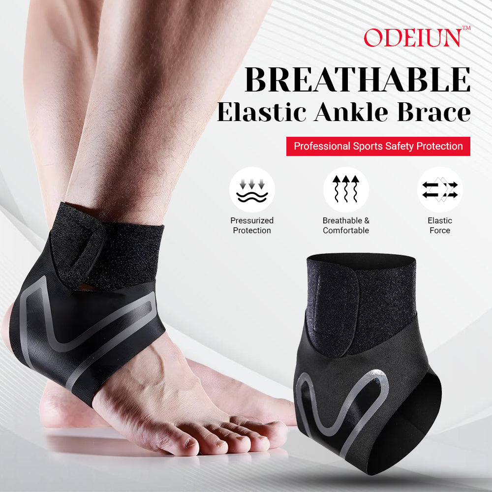 Odeiun™ Elastic Ankle Brace with Breathable Design for All-Day Comfort