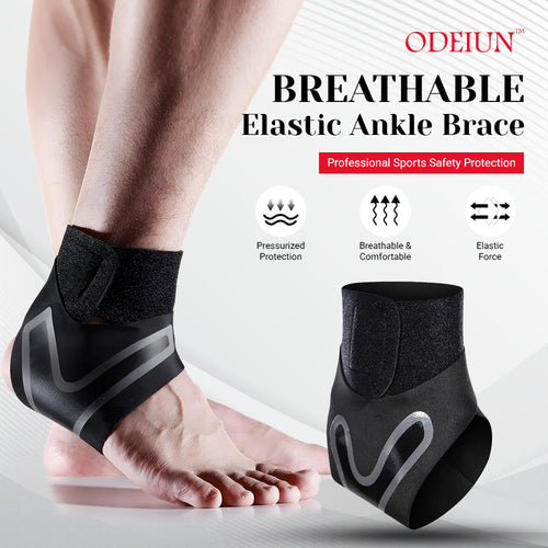 Odeiun™ Elastic Ankle Brace with Breathable Design for All-Day Comfort