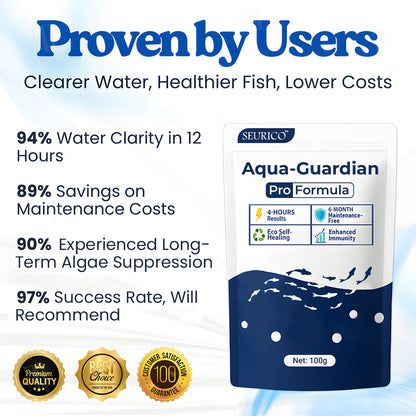 🌟 Seurico™ Aqua-Guardian – Crystal-Clear Water in 12 Hours, Healthier Fish!