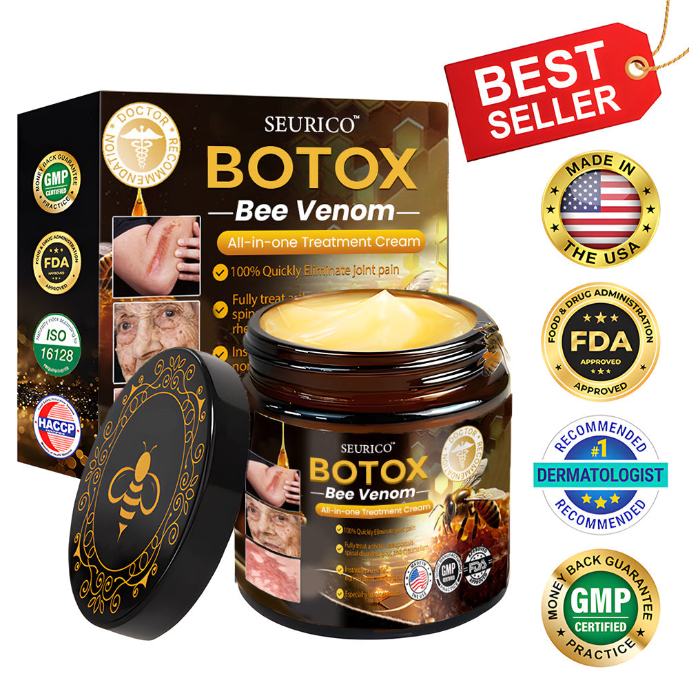 🏆Seurico™ Instant Wrinkle-Free Bee Toxin Cream | FINAL HOURS – 80% FLASH SALE!