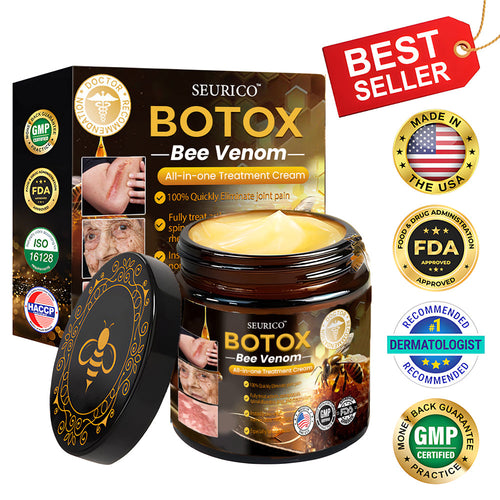 🏆Seurico™ Instant Wrinkle-Free Bee Toxin Cream | FINAL HOURS – 80% FLASH SALE!