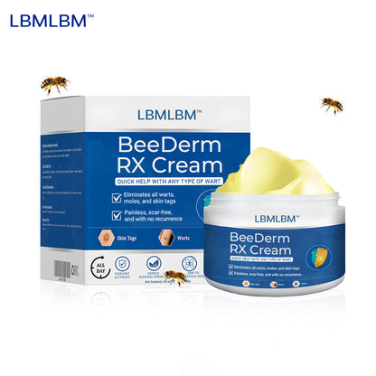 👩‍⚕️LBMLBM™ BeeDerm RX Cream, Painless, easy and gentle fix for warts, skin tags, lumps, infections, cysts and scars