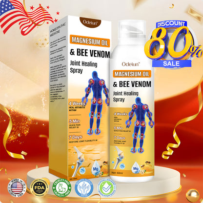 🐝 ODEIUN™ Magnesium & Bee Venom Joint Spray | Relieve Stiffness & Pain in 4 Weeks — No Rebound, Just Results 💪