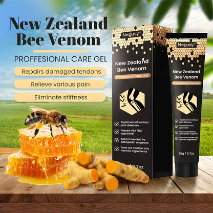 🐝 Negusy™ Bee Venom Professional Care Gel – Fast-Acting Relief for Joints & Muscles 💪✨