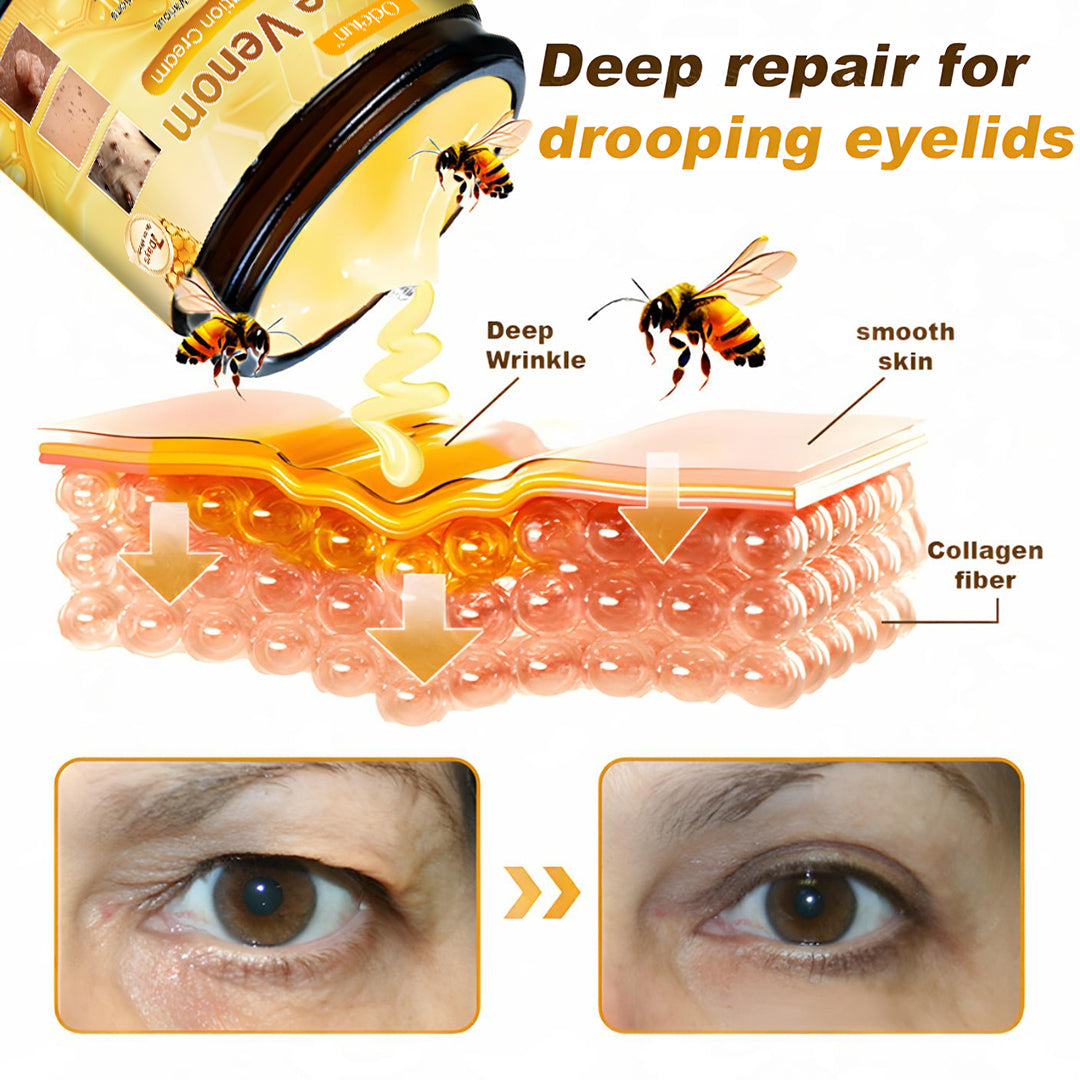 ✨ ODEIUN™ Bee Venom Skin Restoration Cream - Revitalize & Renew Your Skin Naturally! 🌿🐝