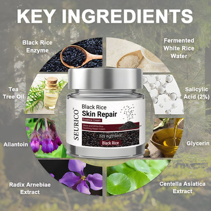 Seurico™ Black Rice Skin Repair Cream ⚕️ FDA Certified – Targets Warts, Psoriasis & Pigmentation