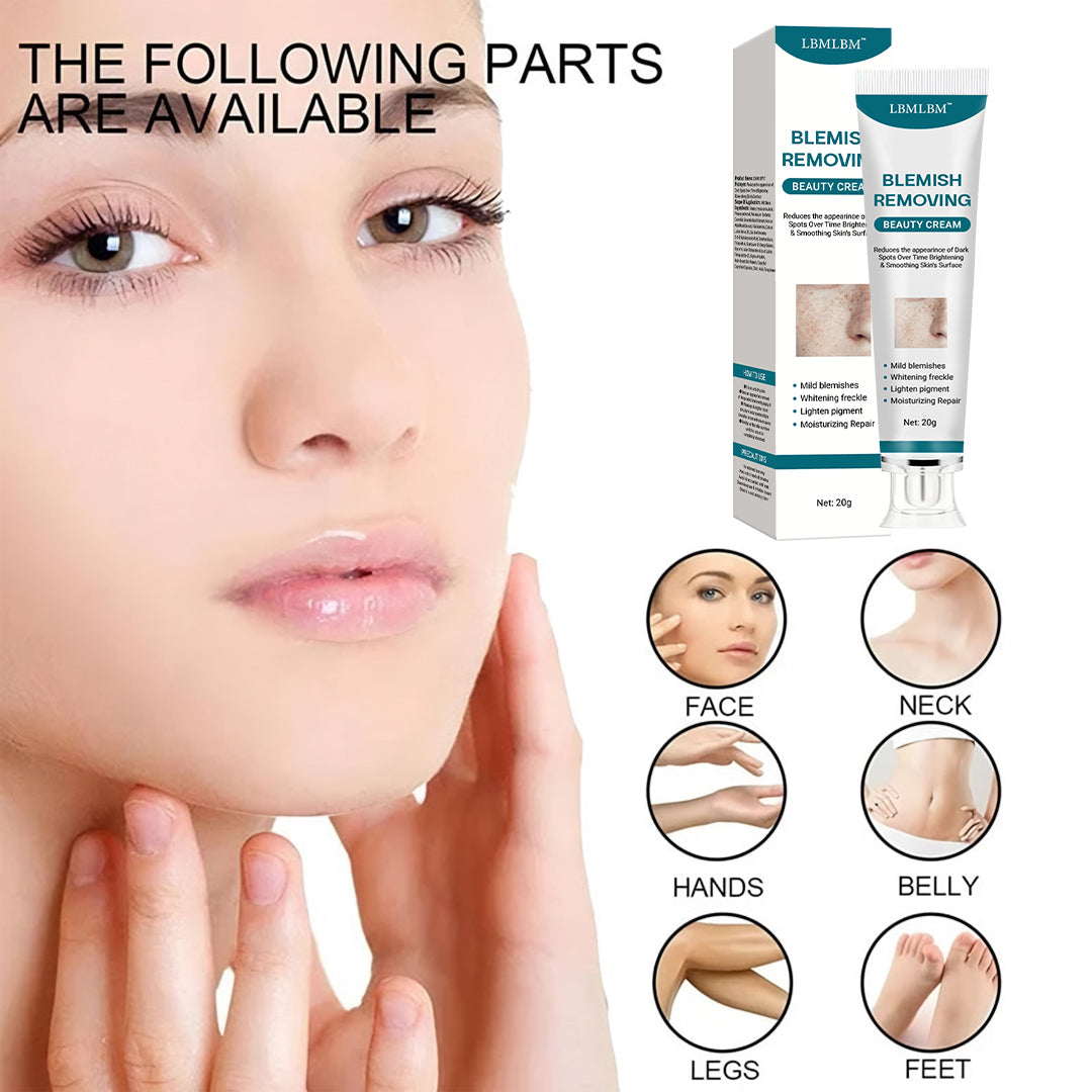 ✨ [Official Store] LBMLBM™ Blemish Removing Beauty Cream – Fade Dark Spots, Freckles & Wrinkles 💫 Restore a Radiant, Even-Toned Glow!