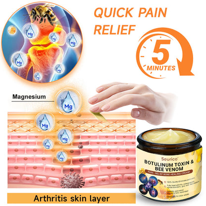 🎁Flash Sale - Seurico™ Botulinum Toxin & Bee Venom Pain-Relief Bone Healing Cream