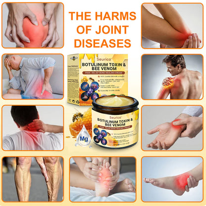🎁Flash Sale - Seurico™ Botulinum Toxin & Bee Venom Pain-Relief Bone Healing Cream