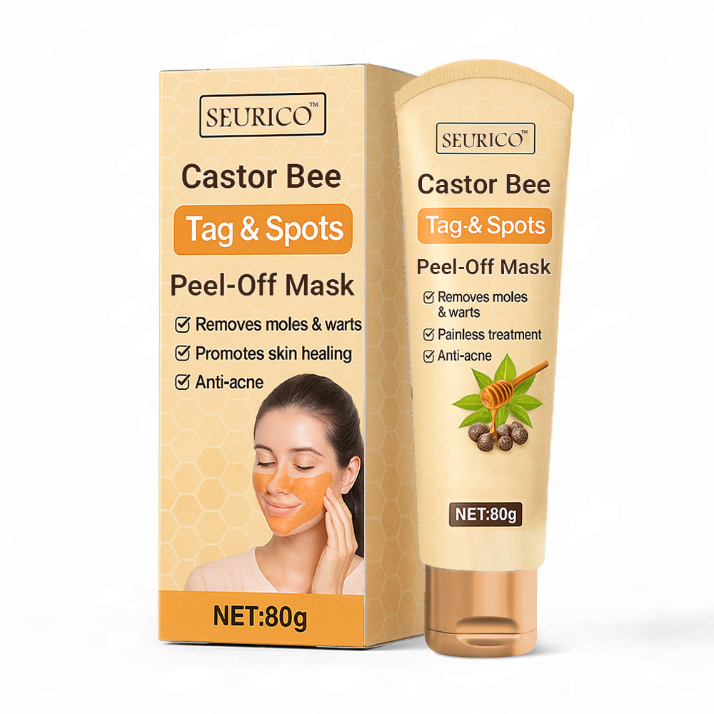 【🔥Last Day Promotion 45% OFF⚡】Seurico™ CastorBee Tag & Spots Peel-Off Mask