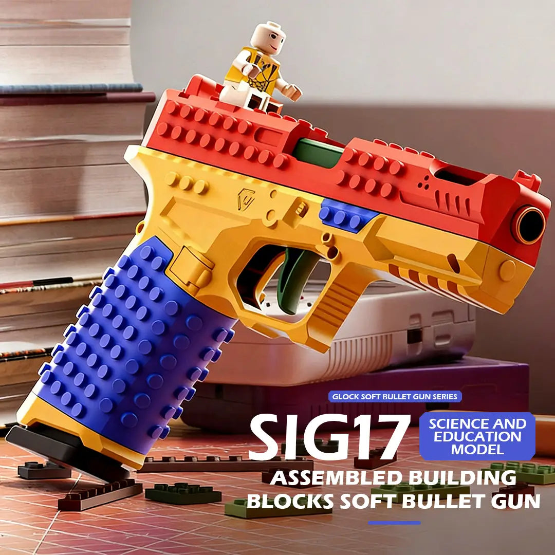 ODEIUN™ Tactical DIY Blaster Kit – Realistic Shell Ejection & Slide Lock