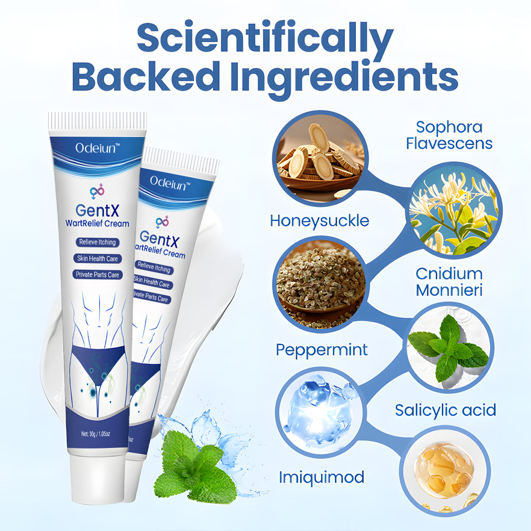 🌿 ODEIUN™ WartClear Treatment Cream — Deep Penetration, Gentle Removal of Genital Warts