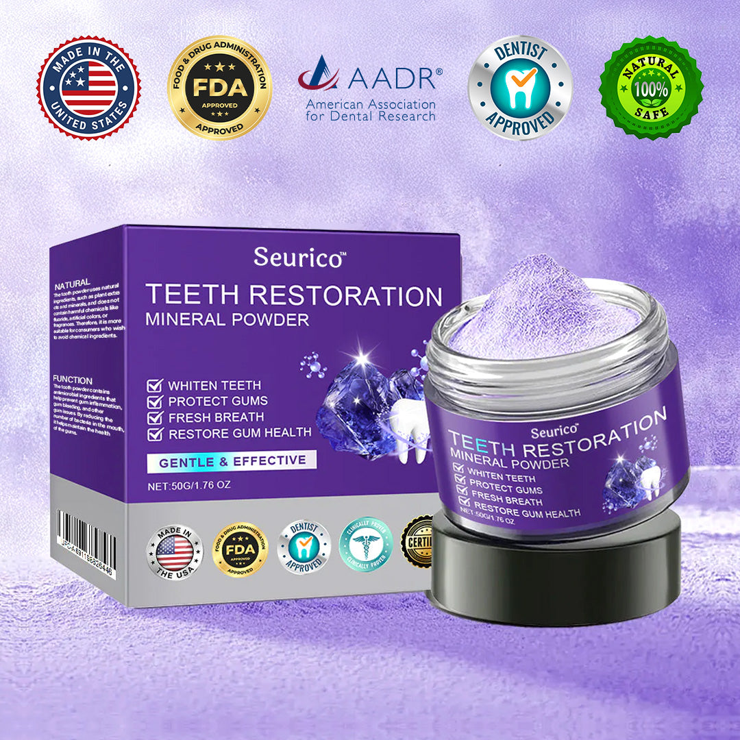 TeethRestoration Mineral Powder🦷(ADA recommended) 🎁Flash Sale - Don’t Miss Out