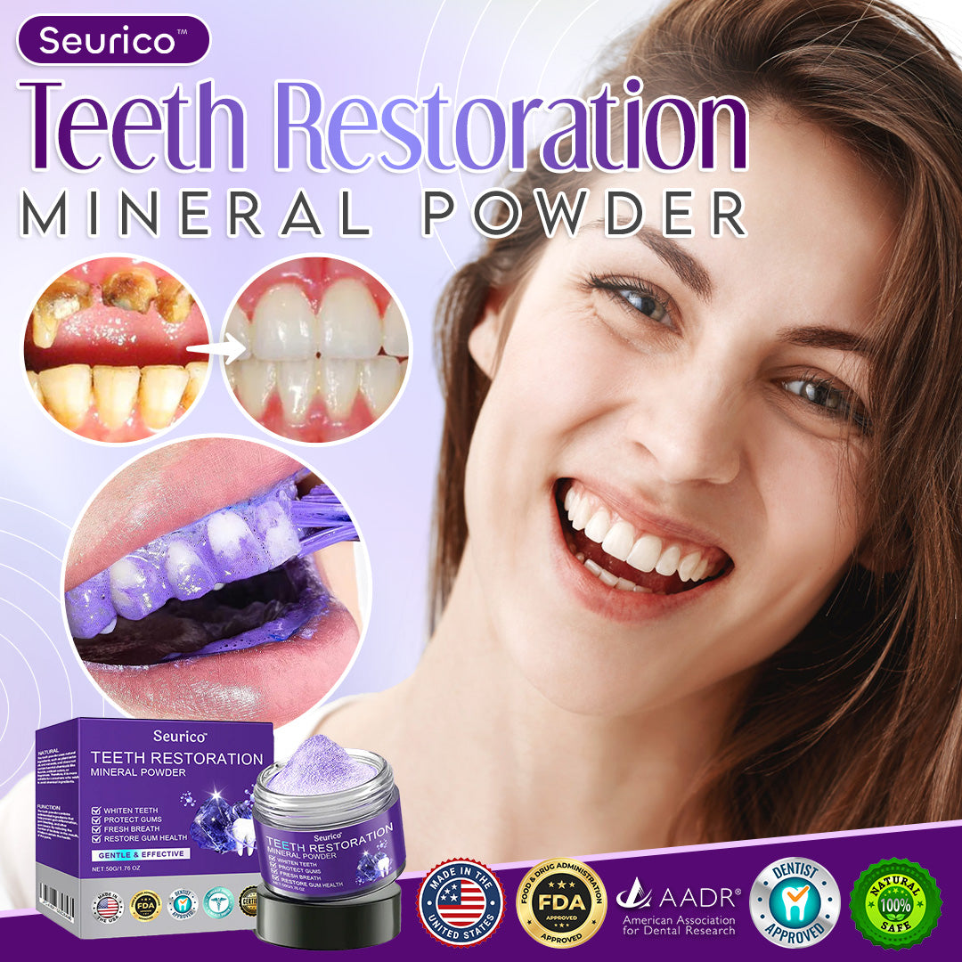 TeethRestoration Mineral Powder🦷(ADA recommended) 🎁Flash Sale - Don’t Miss Out