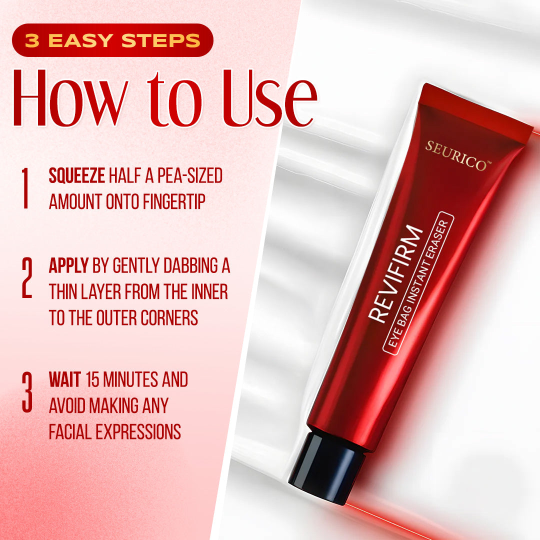 ✨ Seurico™ Instant Eye Bag Eraser: Visibly Lift & Smooth in Seconds