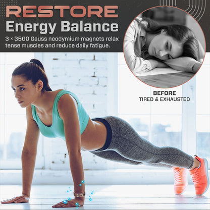 Copper Magnetic Therapy Bracelet | Relieve Fatigue, Boost Energy & Circulation ✨