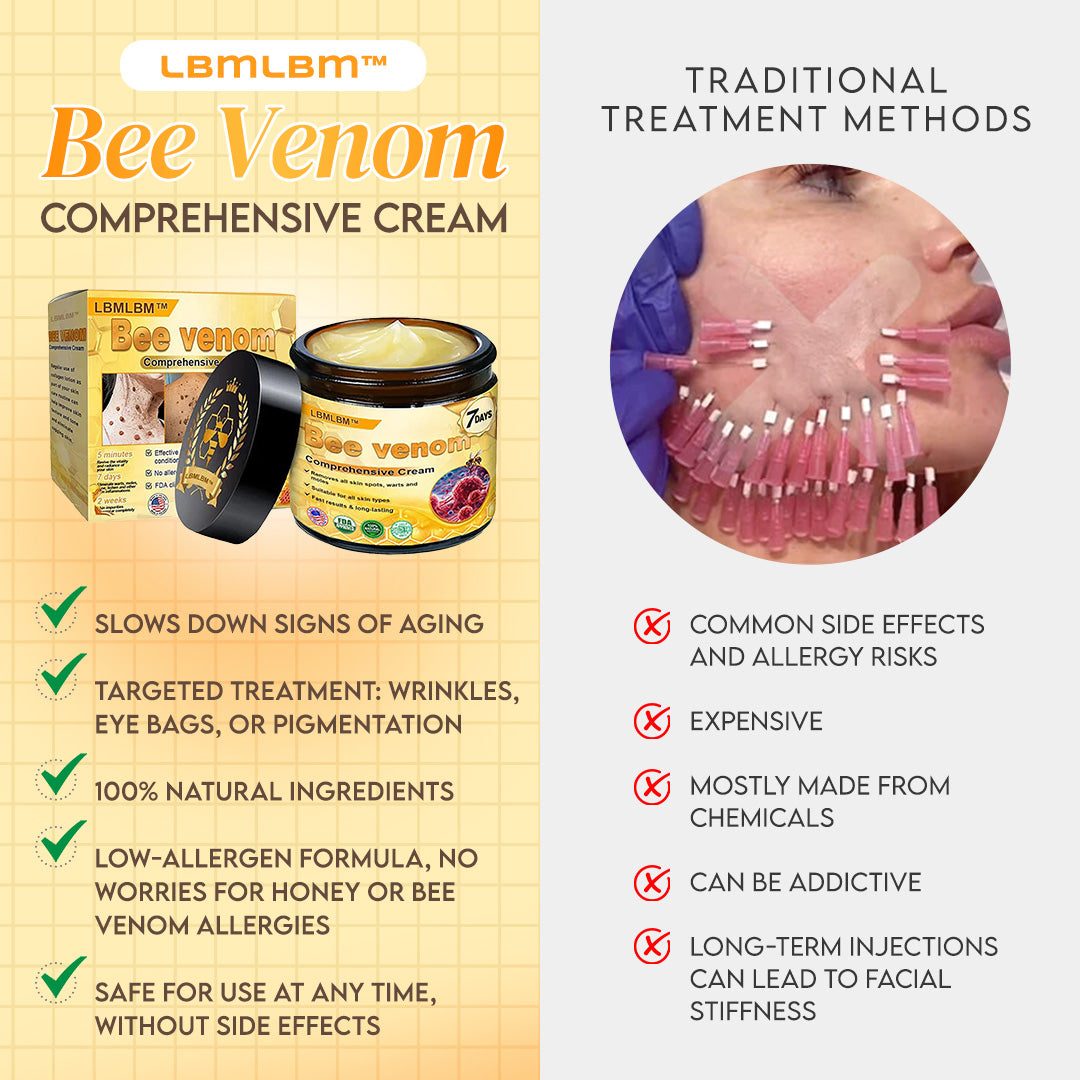Made and Shipped from USA ✨ LBMLBM™ Bee venom Comprehensive Cream 🔥 LAST DAY 62% OFF）