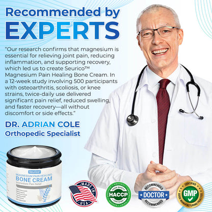 ✅ Mayo Clinic Approved: Seurico™ Magnesium Pain & Bone Healing Cream – Fast Relief for Neuropathy, Arthritis, Muscle Spasms & Injuries
