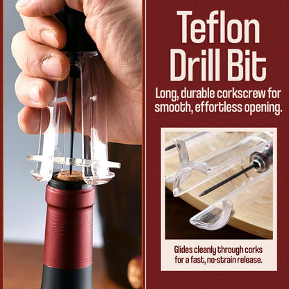 🔥Air Pump Cork Remover Wine Bottle Opener Set