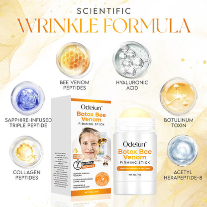 ⚡ Limited-Time 50% OFF – Odeiun™ Botox Bee Venom Firming Serum Stick for Instant Lift & Tightening