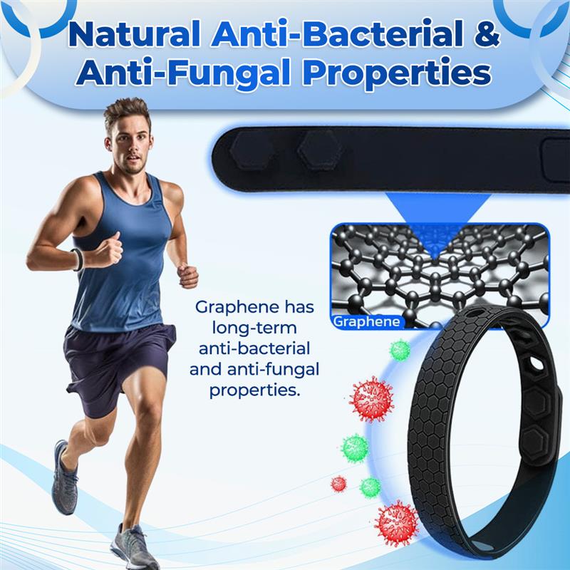 ✨ Zakdavi™ NumbMend Graphene Bracelet – Relieve Numbness & Boost Circulation