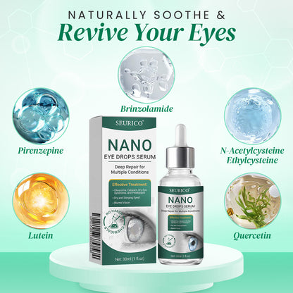 👩‍⚕️Seurico™ Nano Eye Drops Serum ✅Approved by the American Academy of Ophthalmology(Suitable for presbyopia, dry eye syndrome, glaucoma, and cataracts)