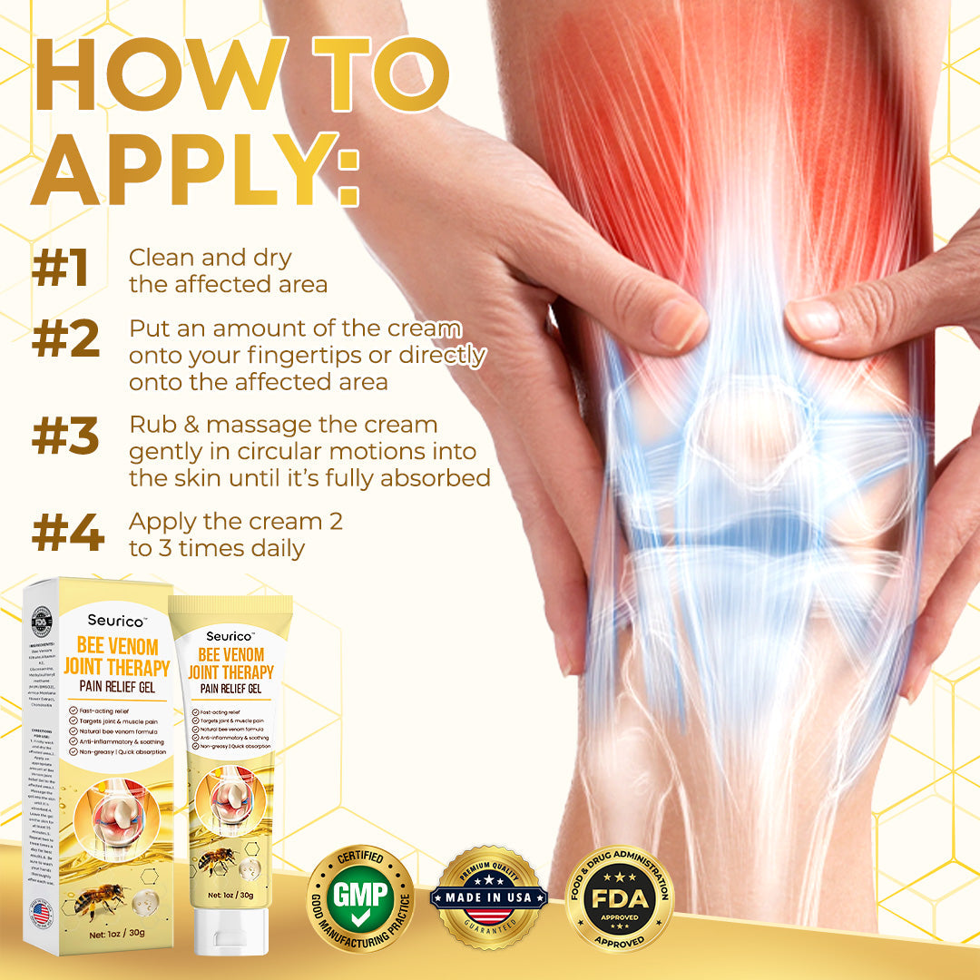 Seurico™ Bee Venom Joint Therapy Pain Relief Gel🐝🔥