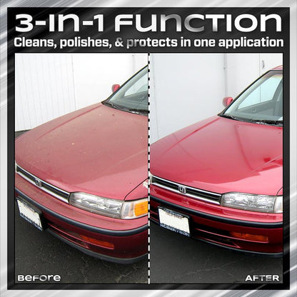 Titanium Ceramic Wax Cream — 9H Protection + Mirror-Gloss Shine in 15 Minutes