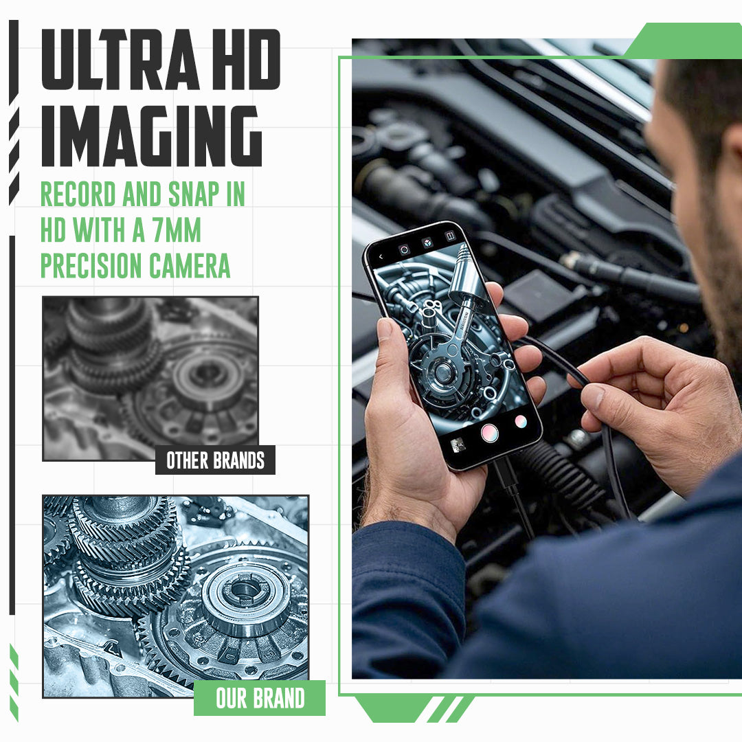 🔥Limited Time Only: Get 50% Off Now! 🎁  ~Deep View Mini Endoscope Camera for Industrial & Automotive Inspection