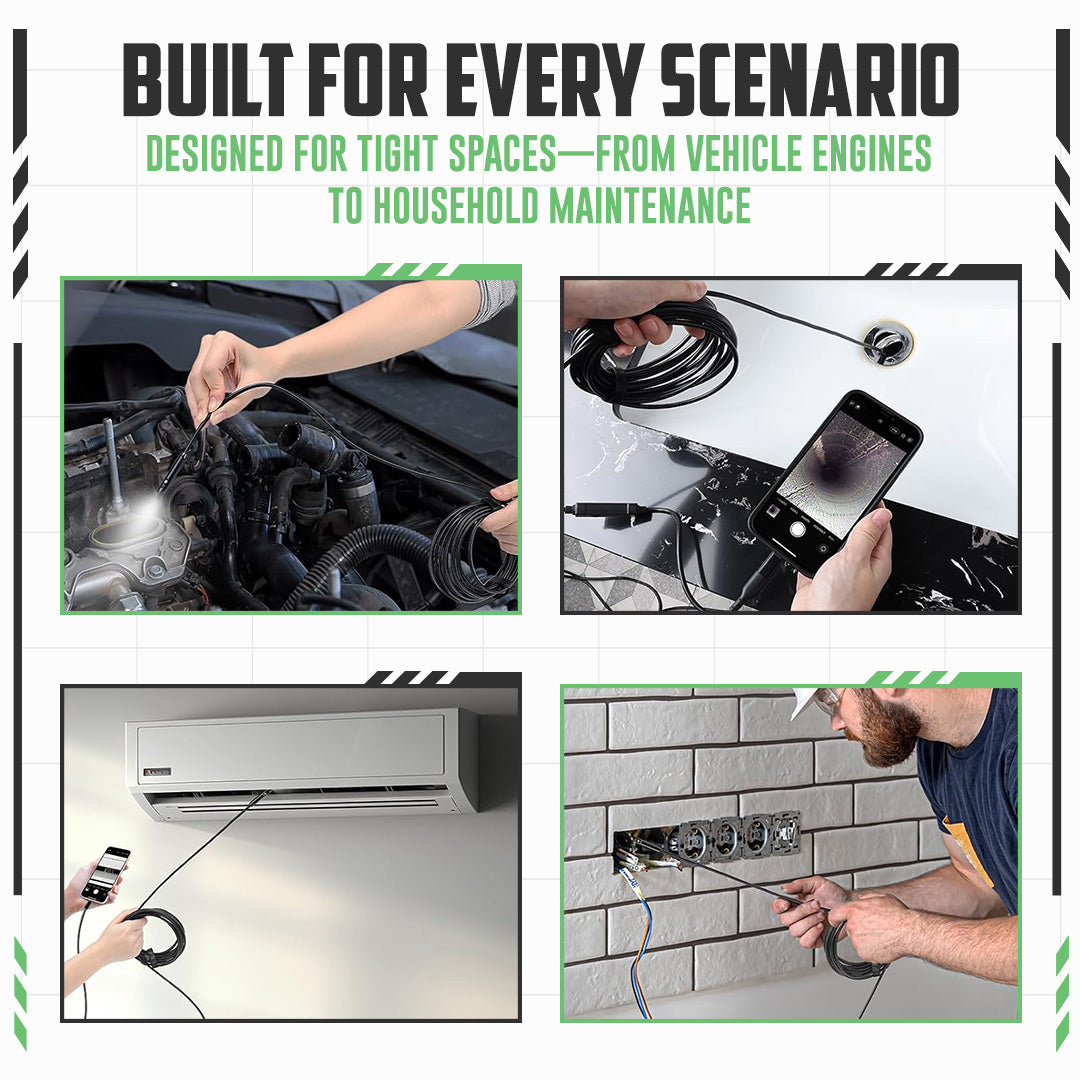 🔥Limited Time Only: Get 50% Off Now! 🎁  ~Deep View Mini Endoscope Camera for Industrial & Automotive Inspection