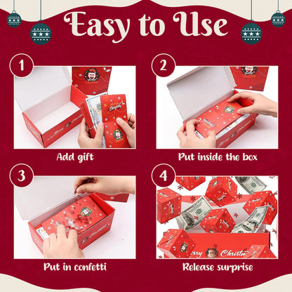 🎁 Surprise Gift Box – Perfect for Christmas, Birthdays & Holidays 🥳✨