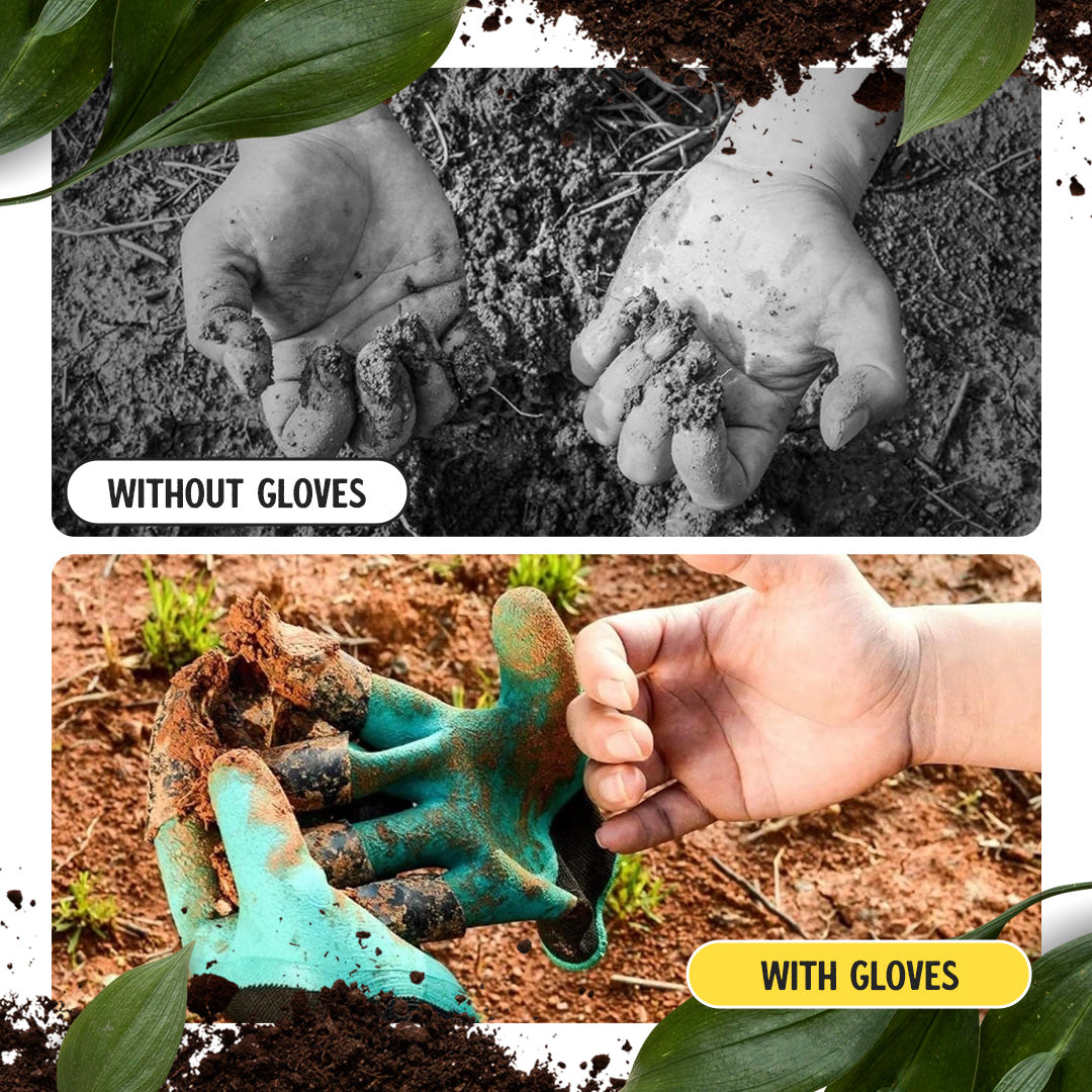All-in-One Gardening Claw Gloves